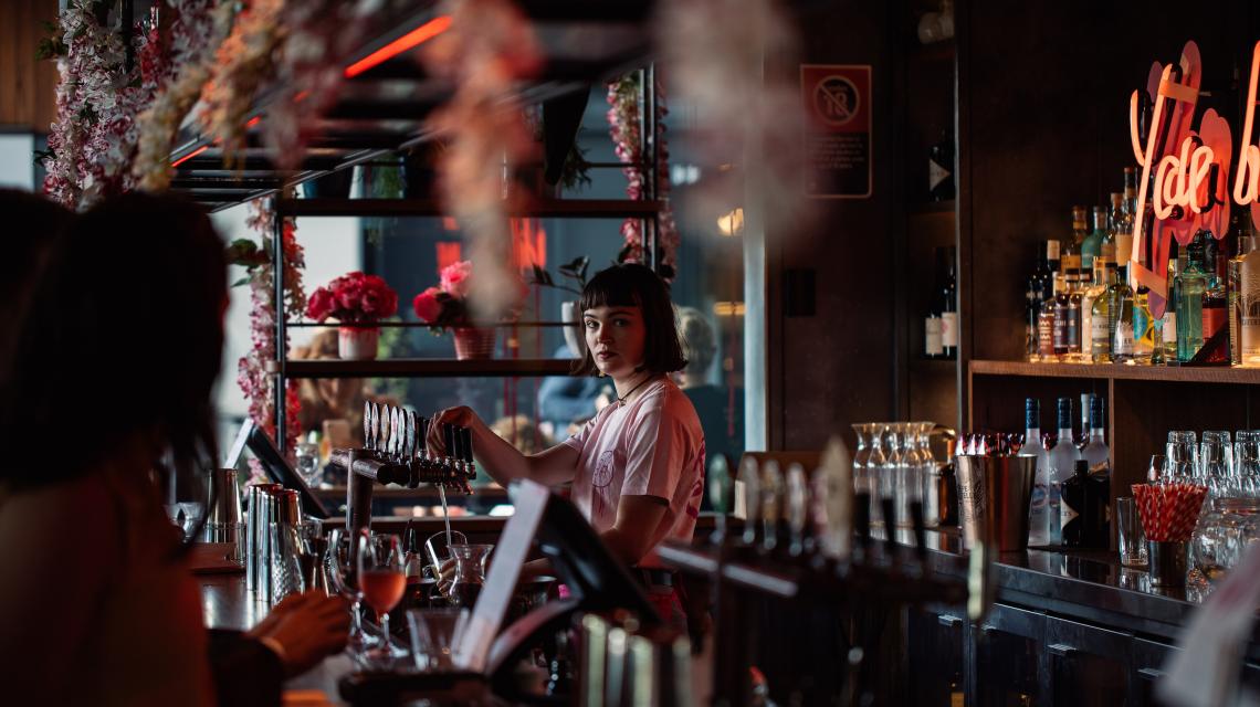House Bar Rose Rising bar