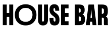 House Bar Black Logo